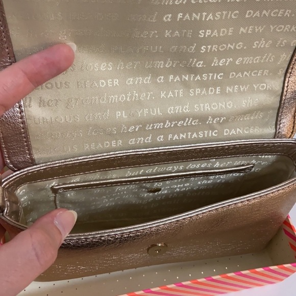 Kate Spade Carah Rose Gold Crossbody - Picture 4 of 8